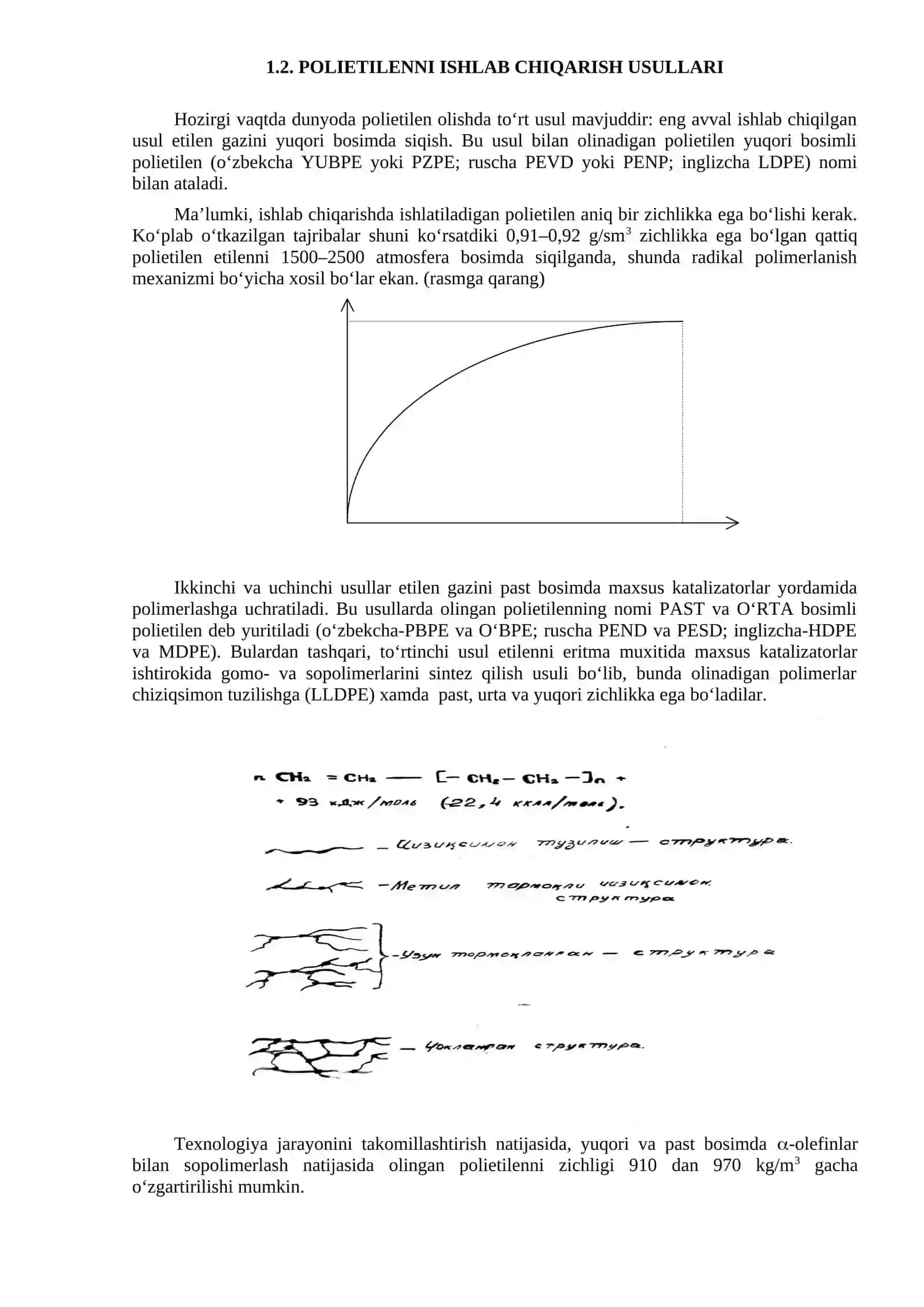 Polietilen uchun qо‘llaniladigan superkonsentratlarni mahalliy xom-ashyolar bilan almashtirish texnologiyasini ishlab chiqish 4