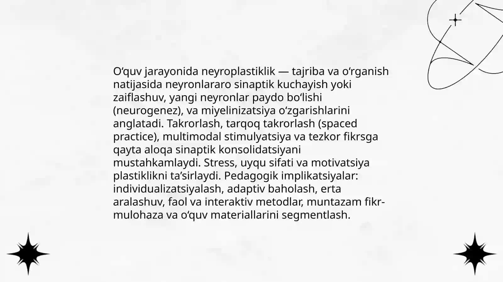 Bosh miya funksional tashkil etilishining neyropedagogikada tadqiqotlar ob‘ekti sifatida 4
