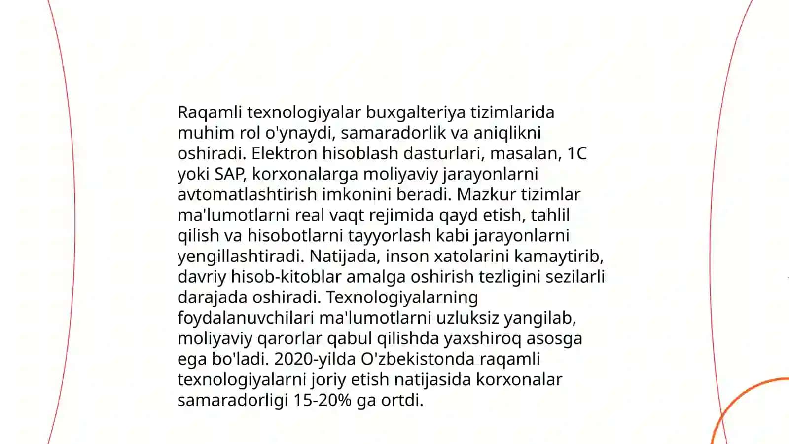 Buxgalteriya sektorini raqamlashtirish samaradorligi 4