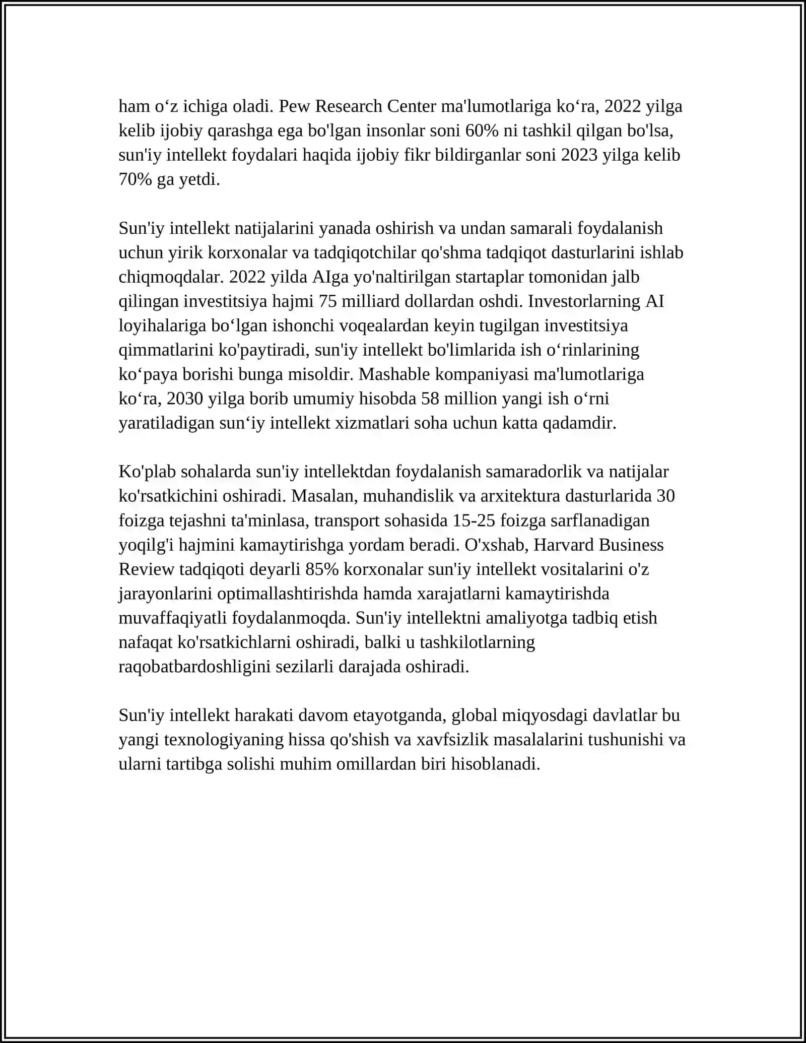 Sun'iy intellekt (AI) 4