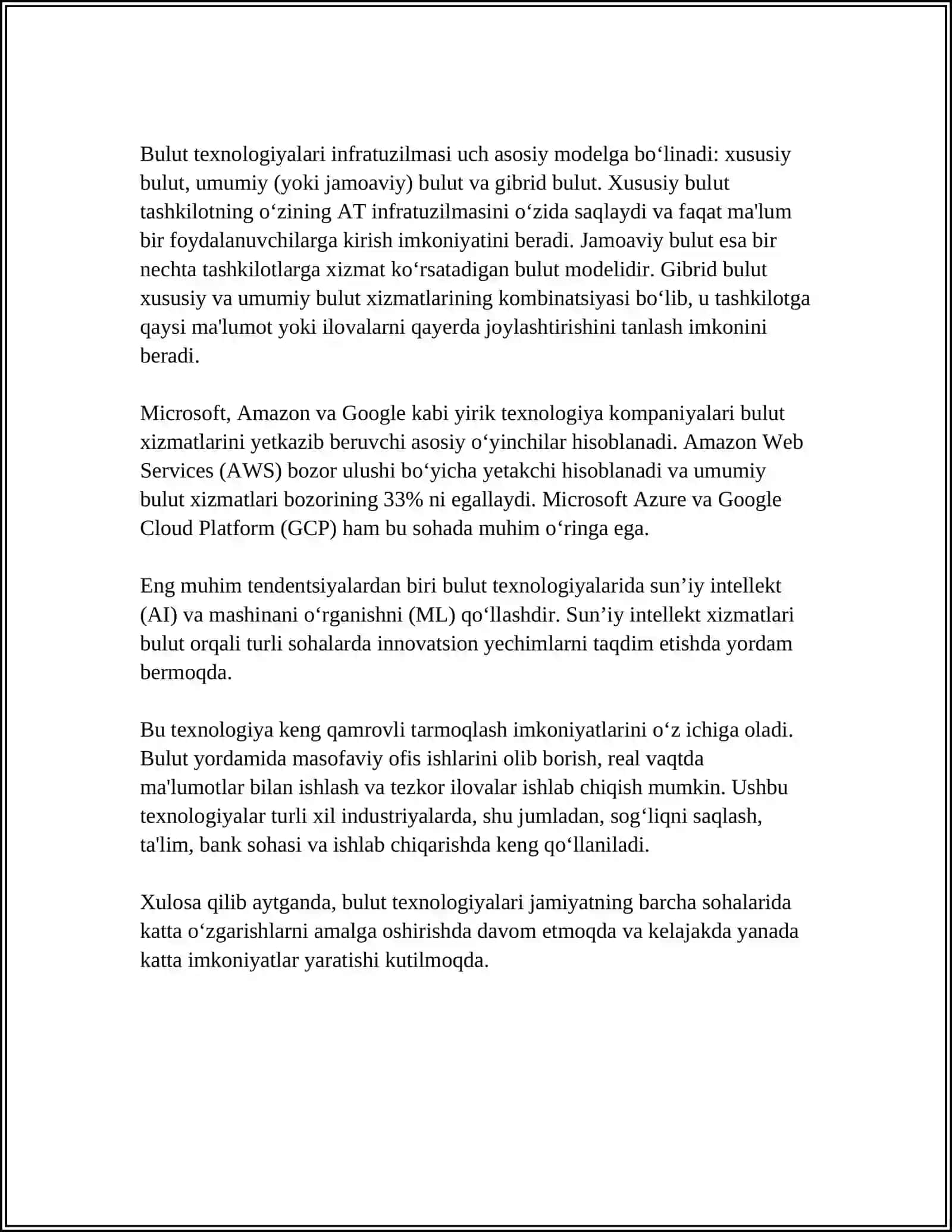 Bulut texnologiyalari 4