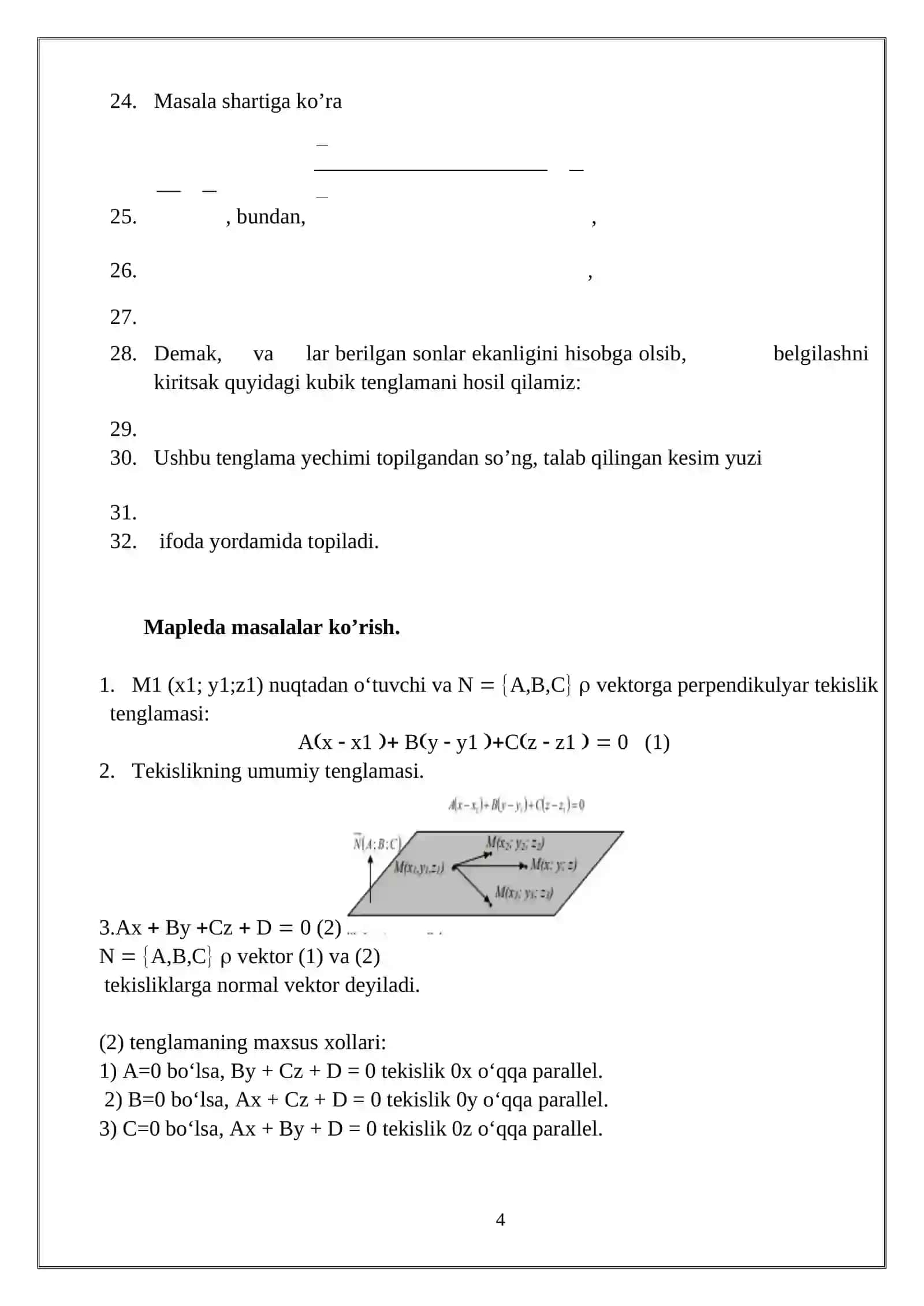 Amaliy Matematika Topshiriqlari 4