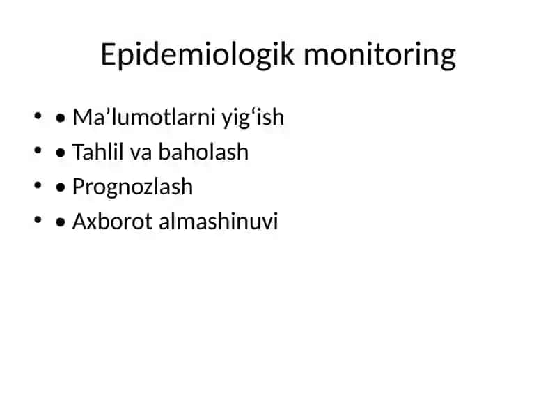 Aholiga sanitariya va epidemiyaga qarshi xizmat ko‘rsatishni tashkil etish 4