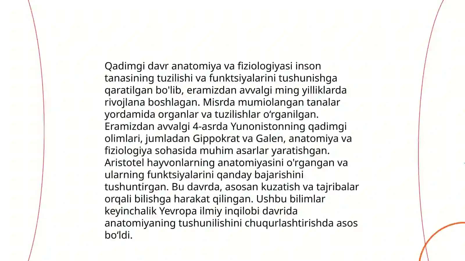Anatomiya va fiziologiya fanining qisqacha tarixiy ocherki 4