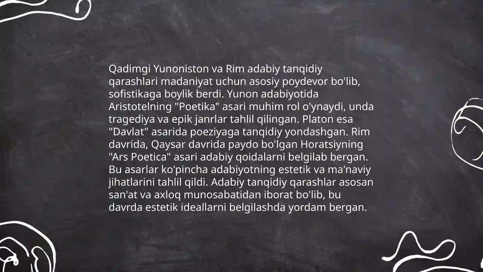 G’arb mumtoz adabiyotida adabiy-tanqidiy qarashlar taraqqiyoti 4
