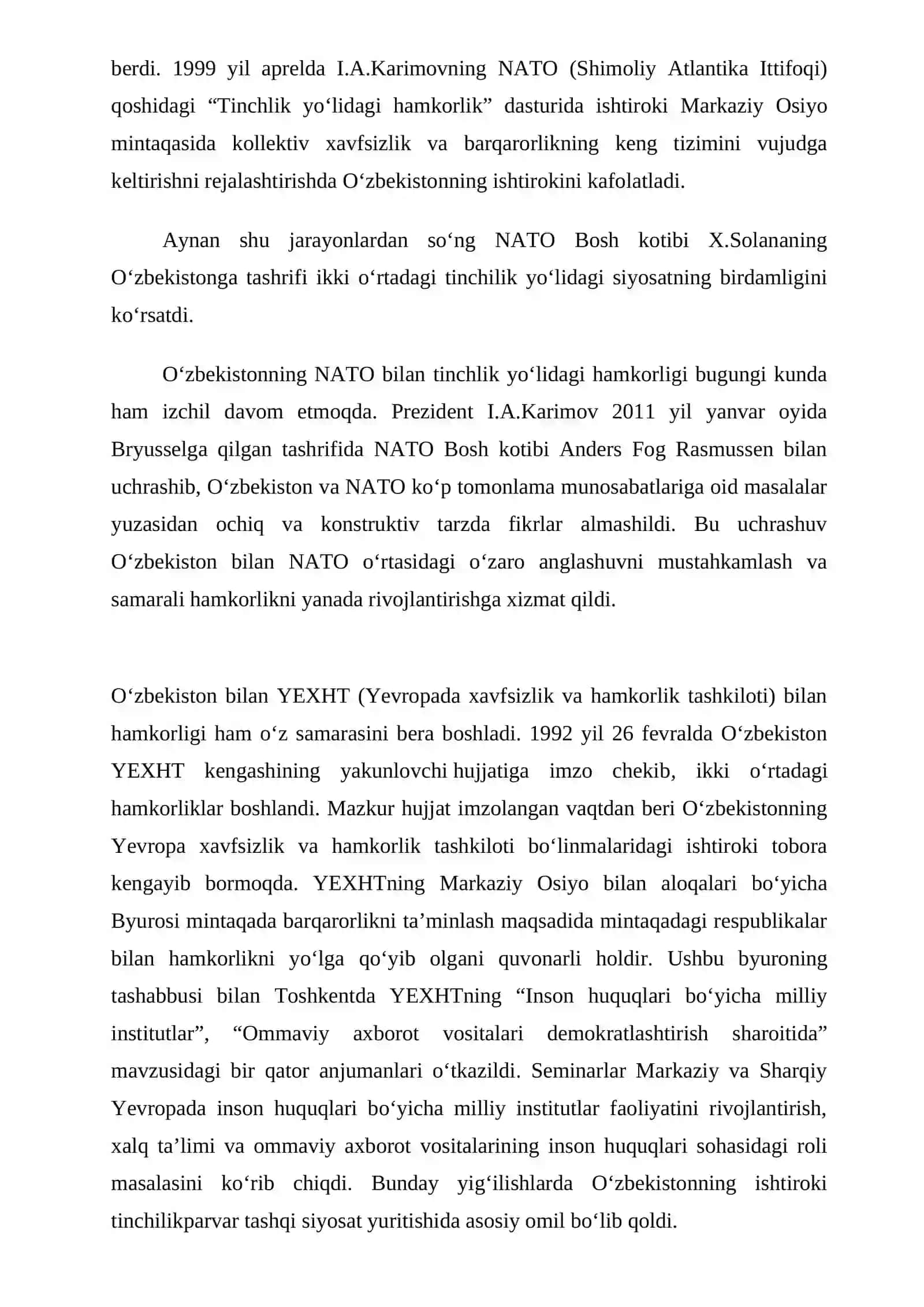 O'zbekistonning xalqaro reytinglardagi ko'rsatkichlarini ko'tarishning tarixiy va siyosiy ahamiyati 4
