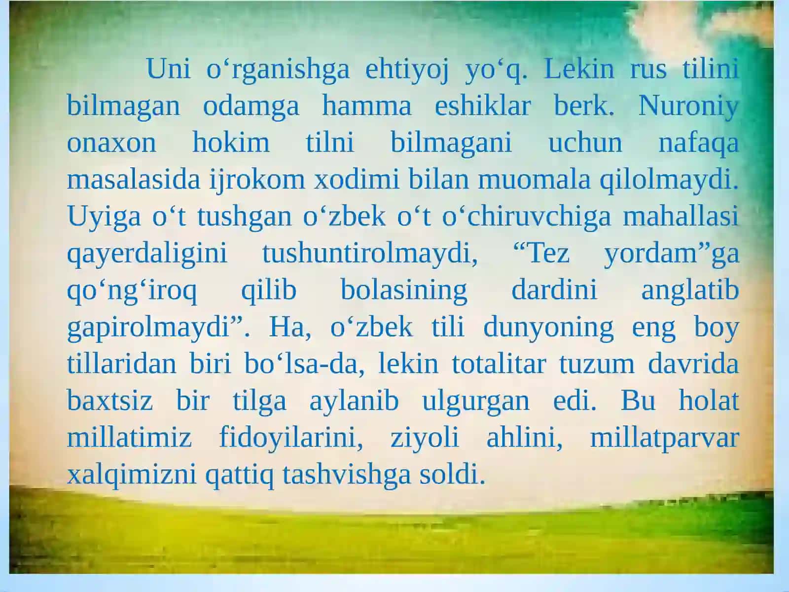Davlat tilida ish yuritish, uning maqsadi, vazifasi va ahamiyati 4