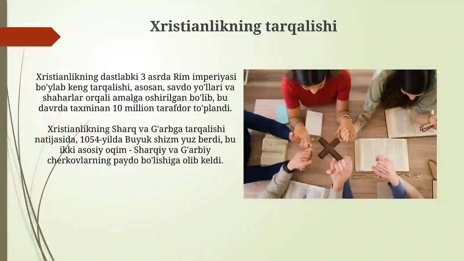 Xristianlikning Tarixi 4