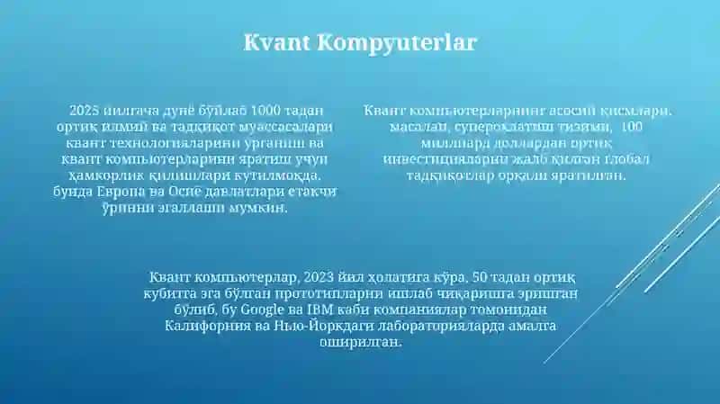 Zamonaviy axborot texnologiyalari texnik ta'minoti 4