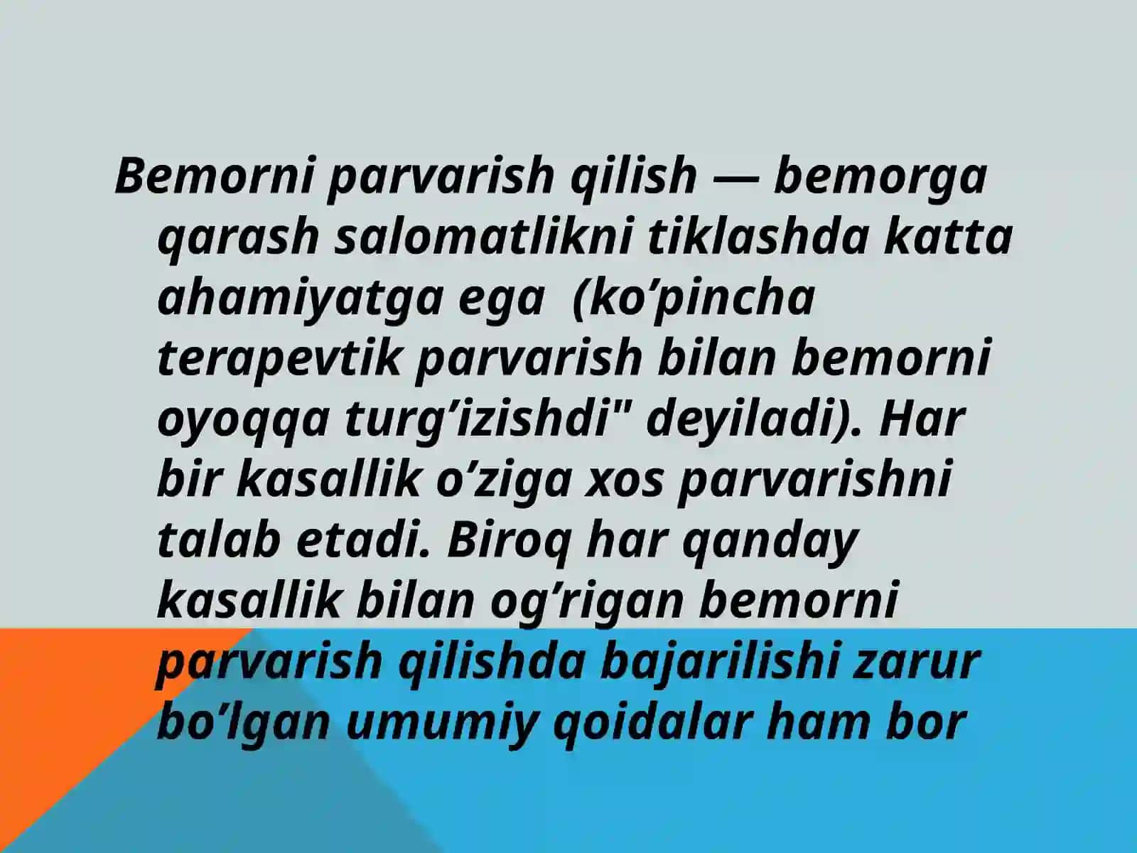Krizis holatda bo’lgan bemorga maslahat berish. Yo’qotish, bemor holatining o’ziga hosligi. 4