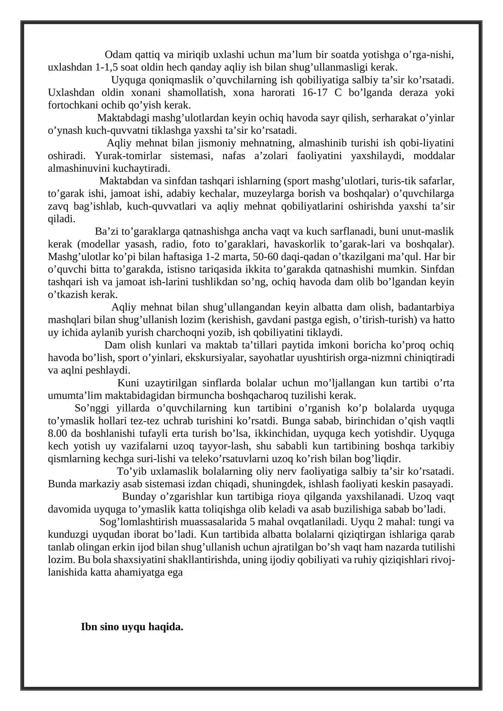 Uyqu, tush ko’rish va gipnoz 4