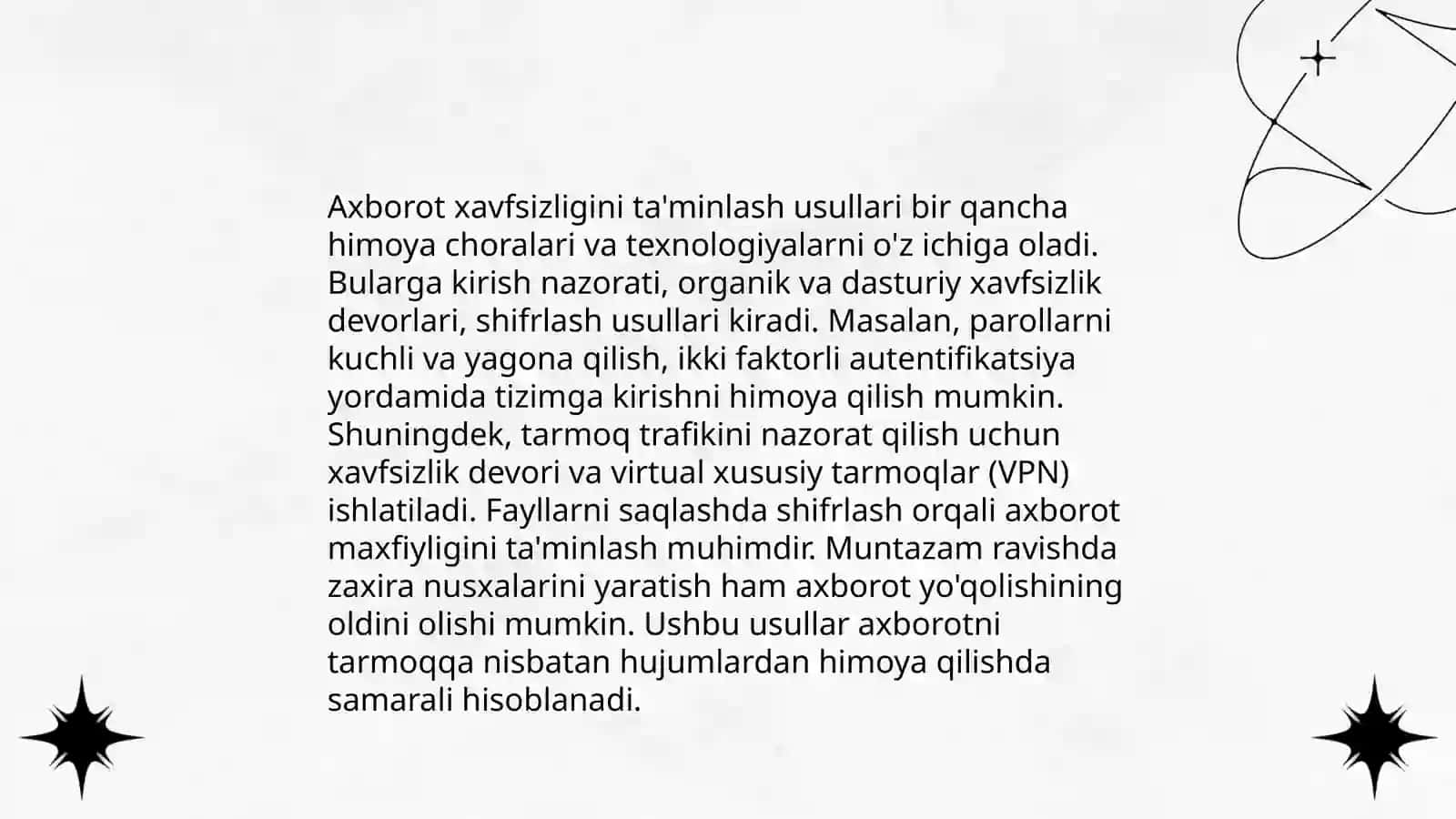 Axborot xavfsizligi 4
