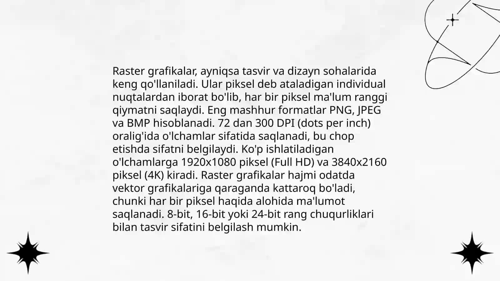 Kompyuter grafikalari asoslari 4
