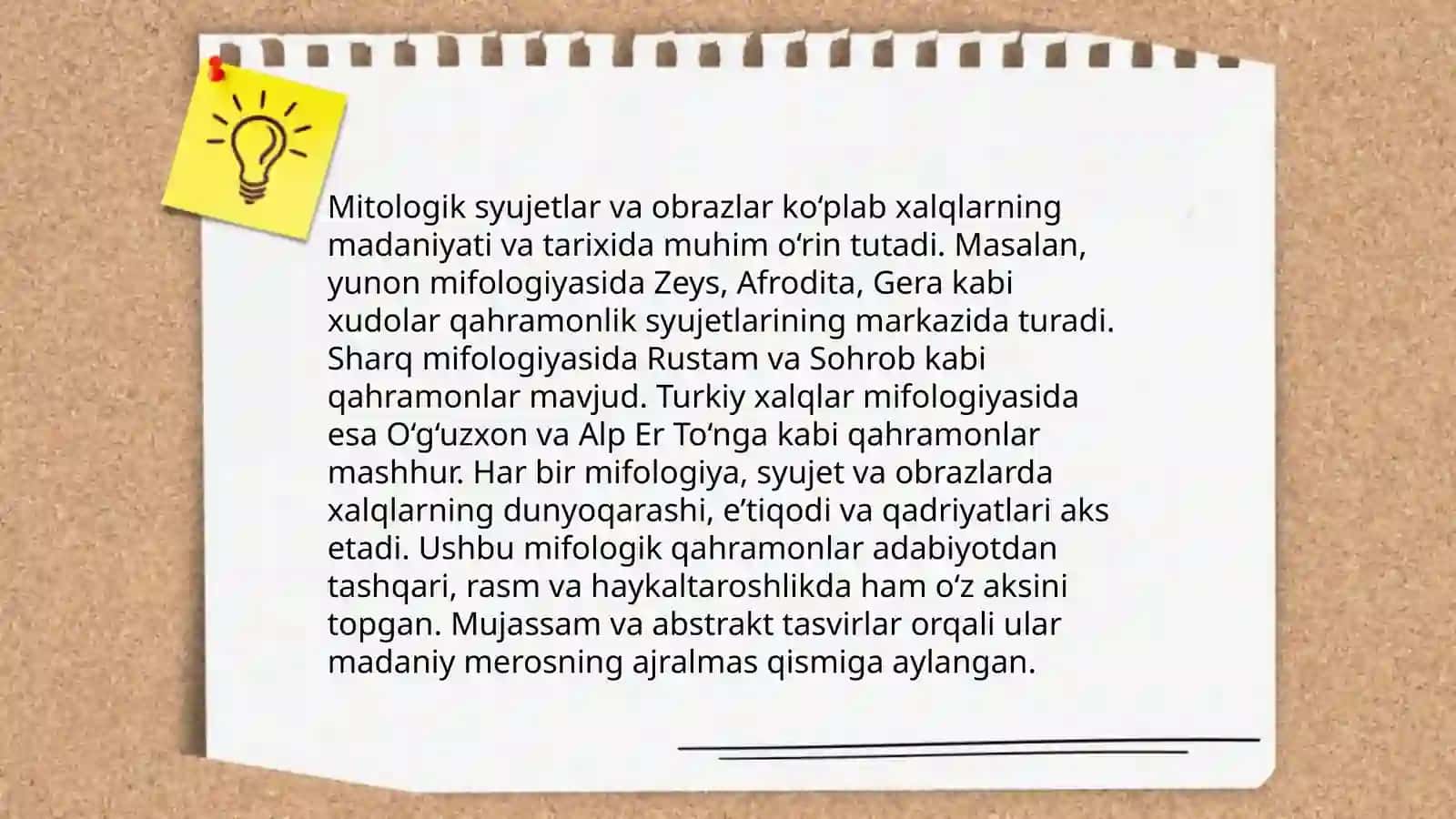 Eng qadimgi sharq adabiyotiga hos hususiyatlar 4