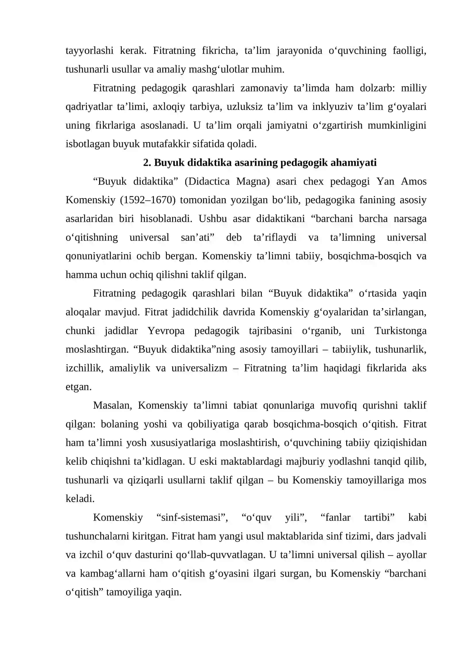 Abdurauf Fitrat pedagogik qarashlari 4