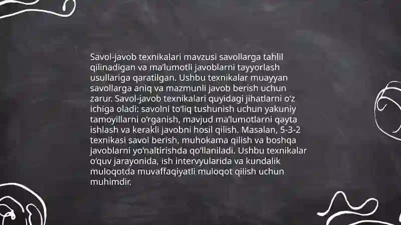 Muloqotning samarali usullari 4
