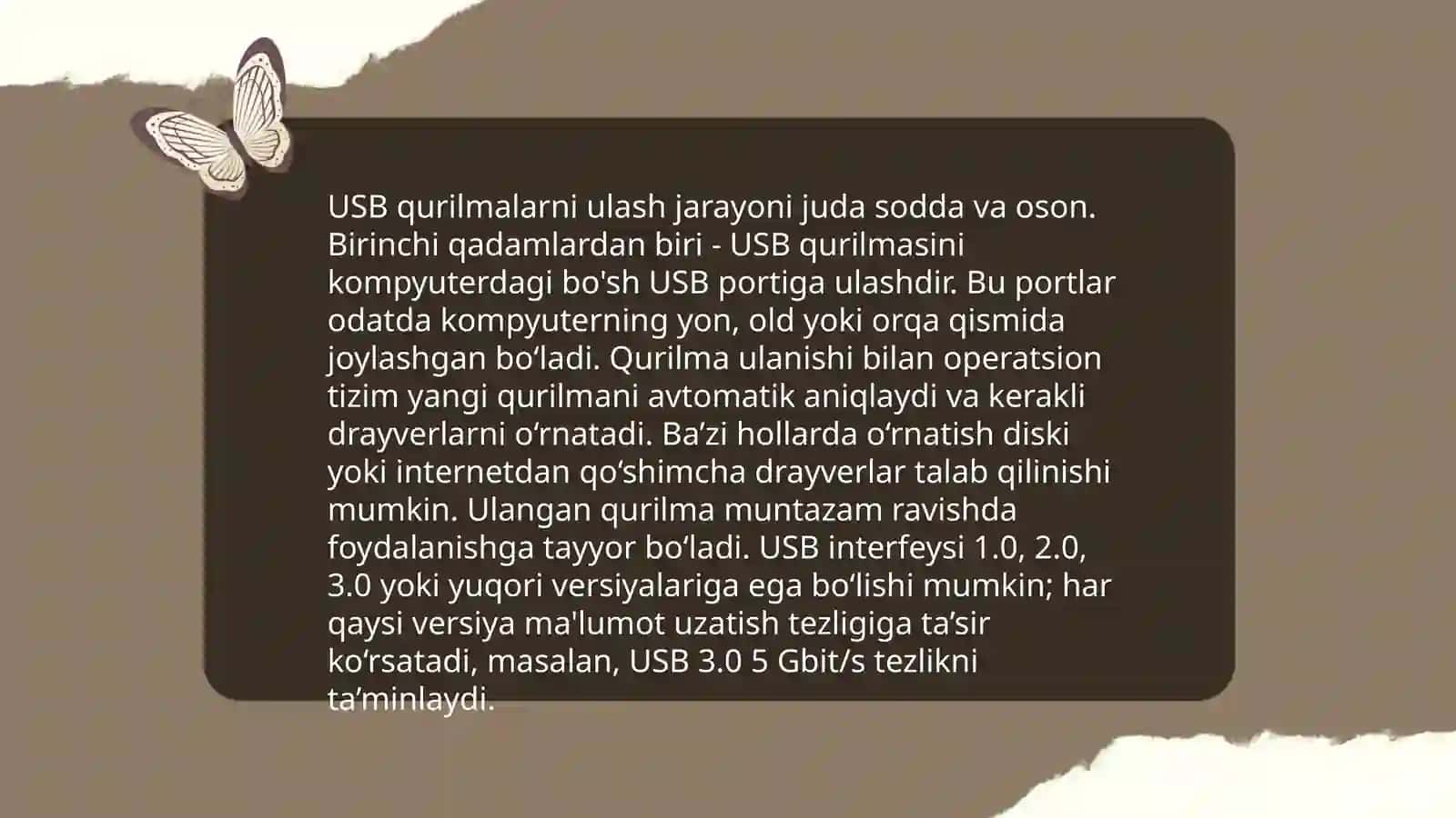 Kompyuterga qо‘shimcha yangi texnik qurilmalarni ulash 4