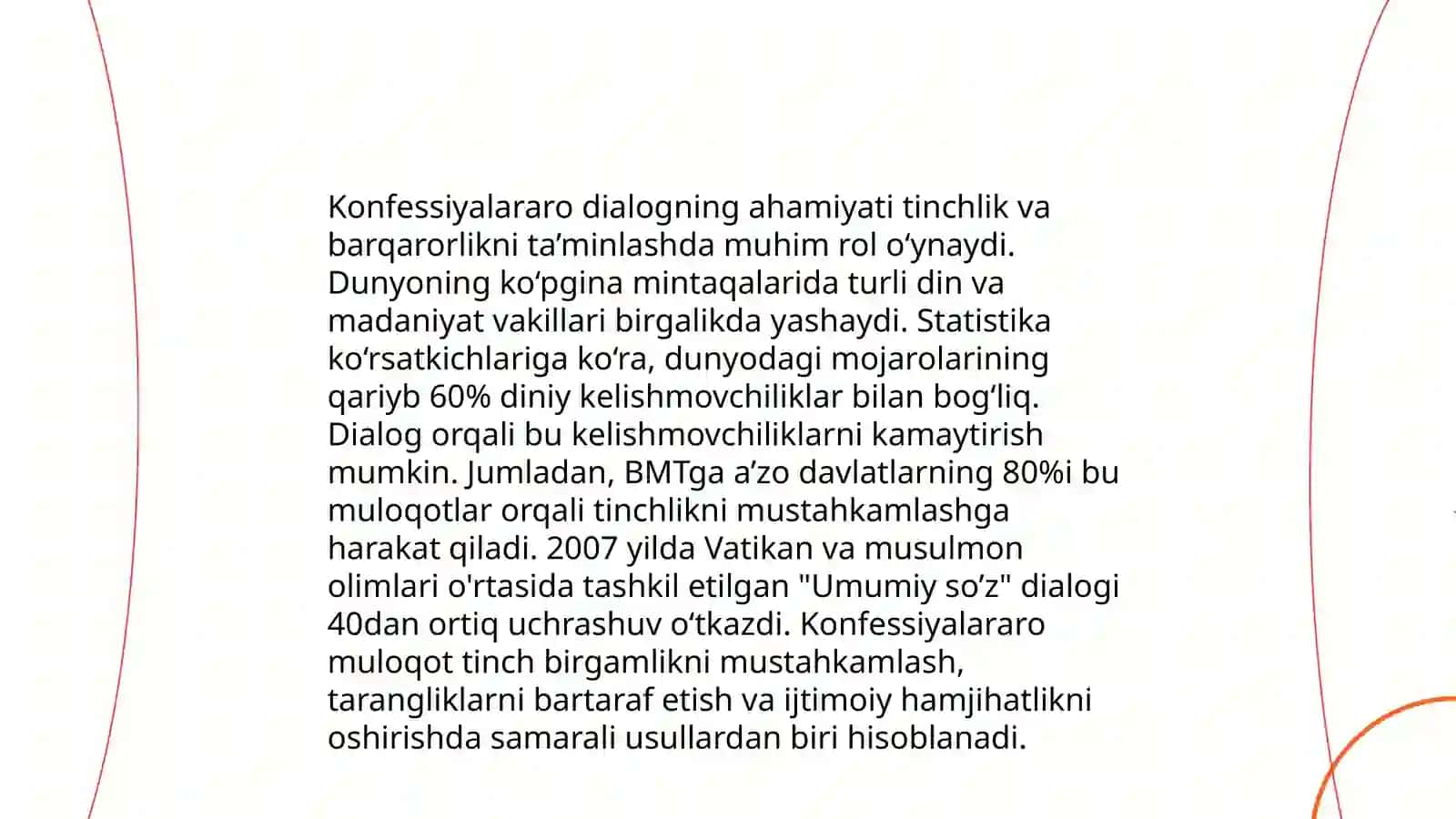 O'zbekistonda konfessiyalararo munosabatlar 4