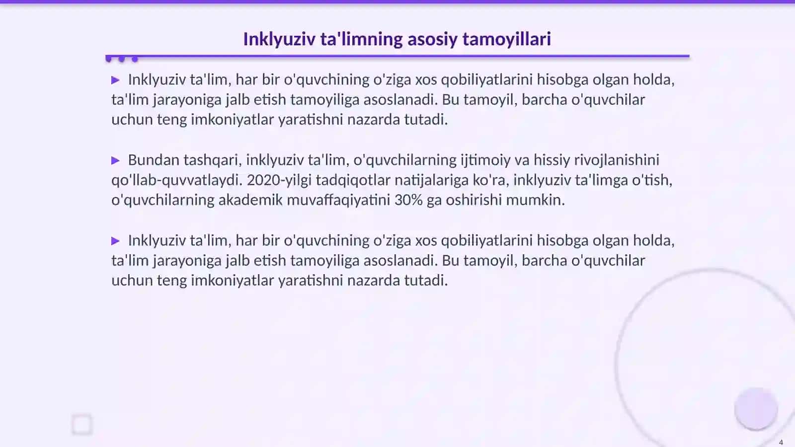 Gospital pedagogika-inklyuziyaning ajralmas qismi sifatida 4