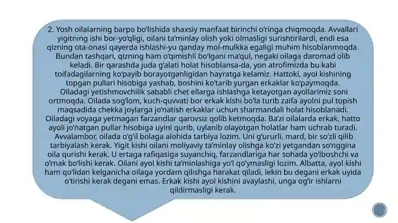 Shayx Muhammad Sodiq Muhammad Yusufning "Baxtiyoroila" asari daislom qadriyatlarining talqini mavzusi 4