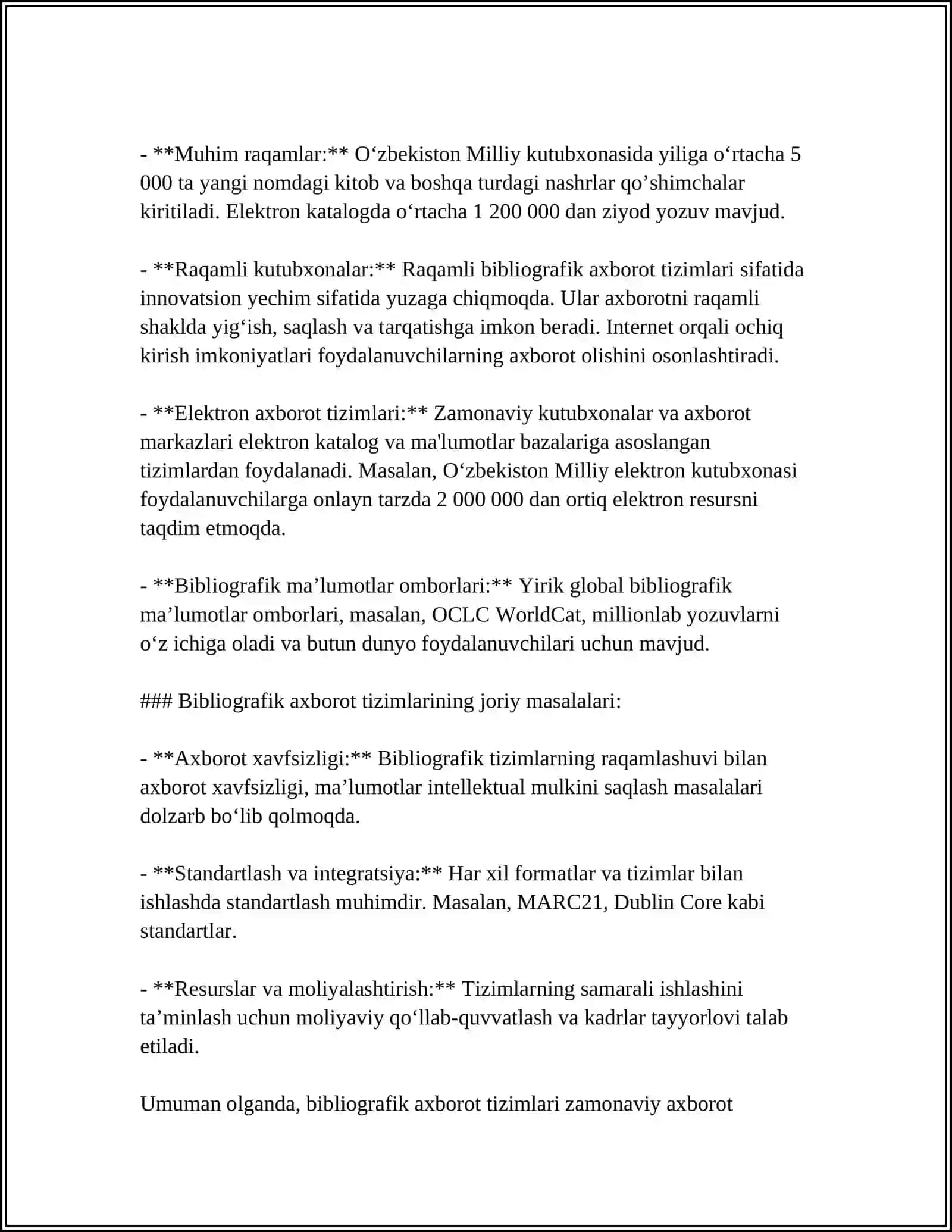 KÒPCHILIKKA MÒLJALLANGAN BIBLIOGRAFIK AXBORATLASHTIRISH 4