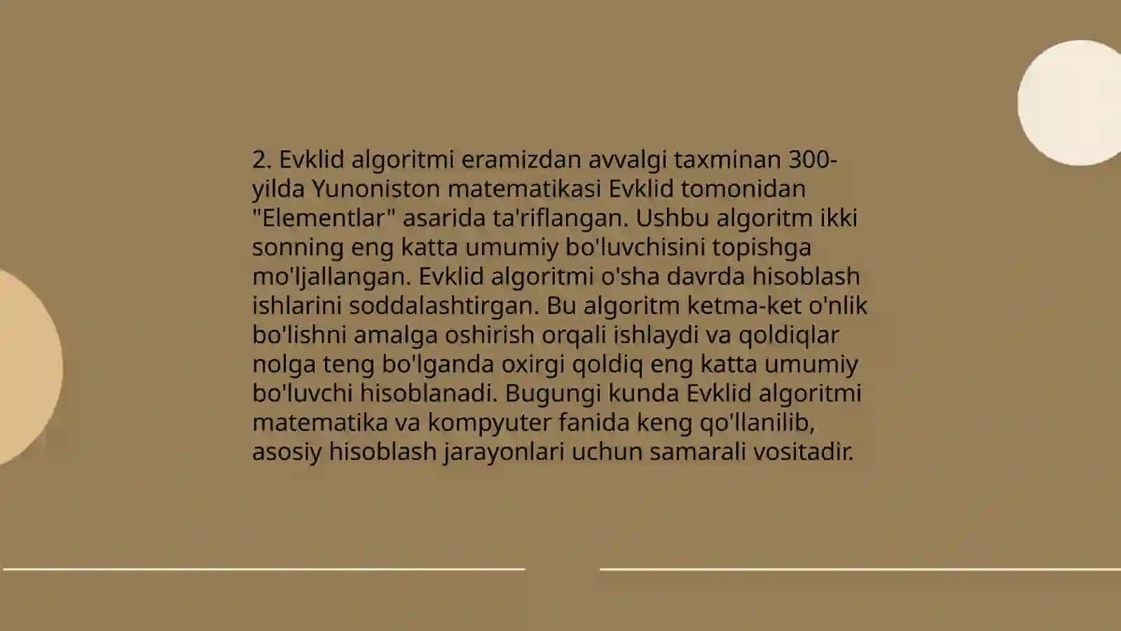 Evklid algoritmi 4