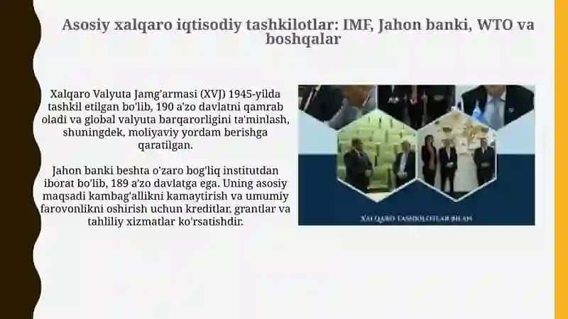 Xalqaro iqtisodiy tashkilotlar 4