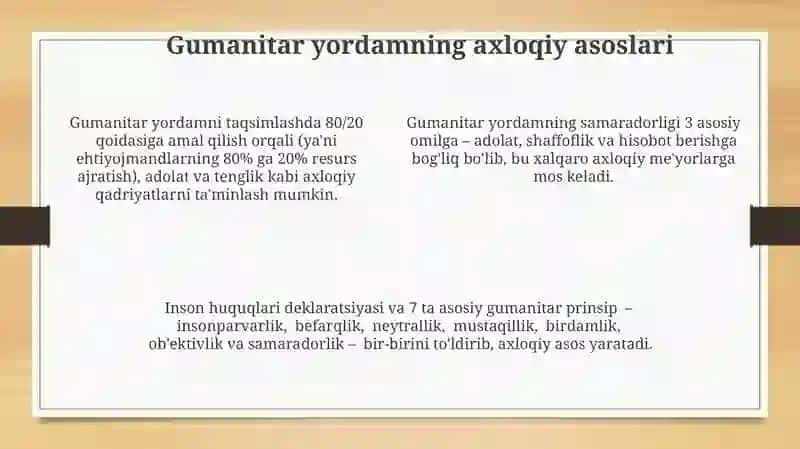 Insonparvarlik tamoyillari va axloq me'yorlarining o'zaro bog'liqligi 4