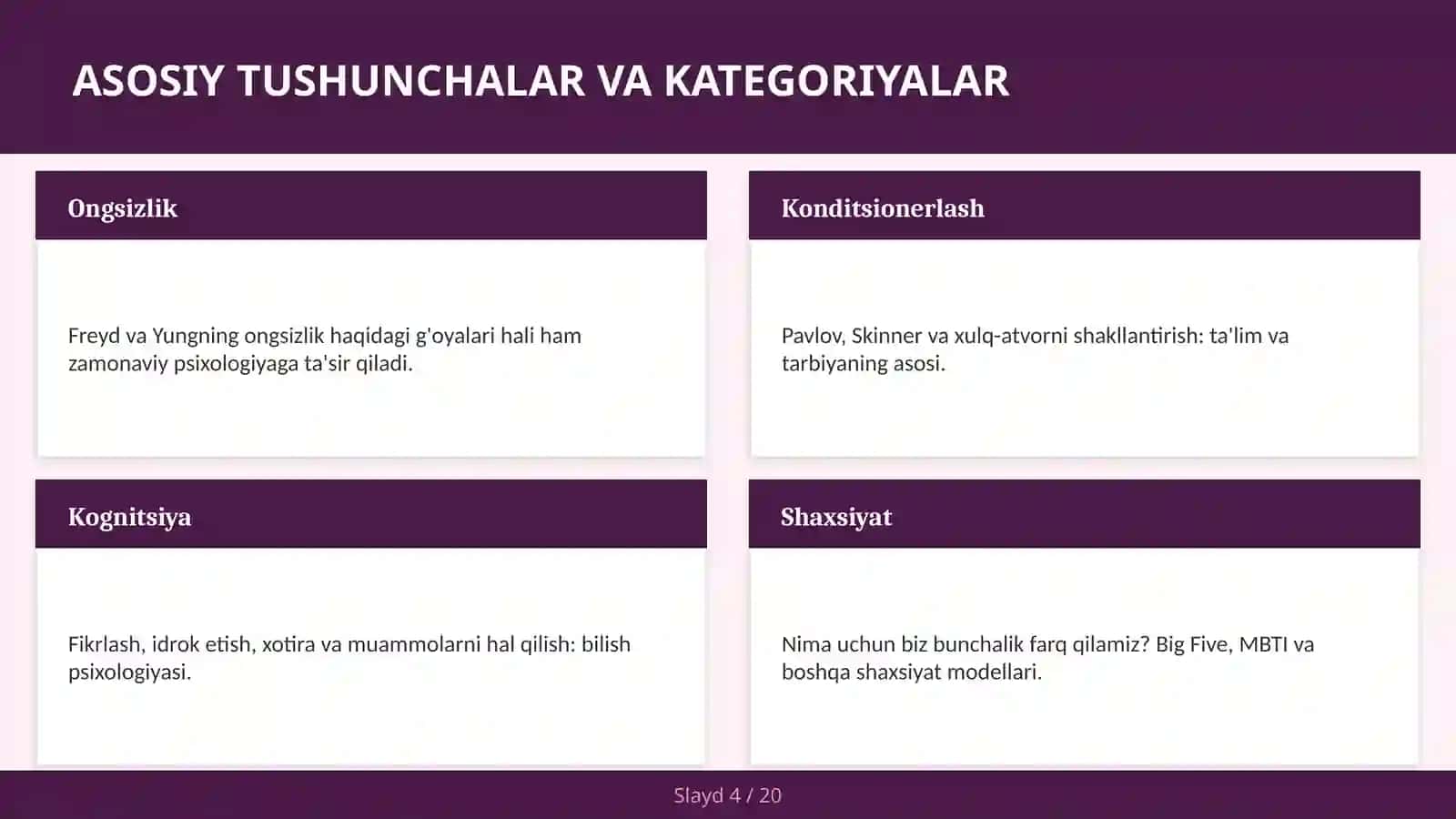 IJODKORLIK VA KREATIVLIK PSIXOLOGIYASI 4