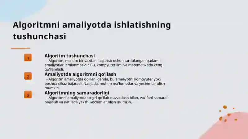 Algoritmni tahlil qilish va taqqoslash 4