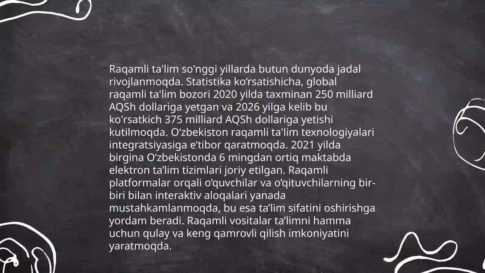 Ta'lim globala muammo sifatida 4