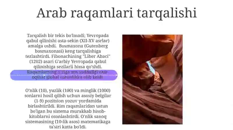 Hind-Arab raqamlari rivojlanishi 4