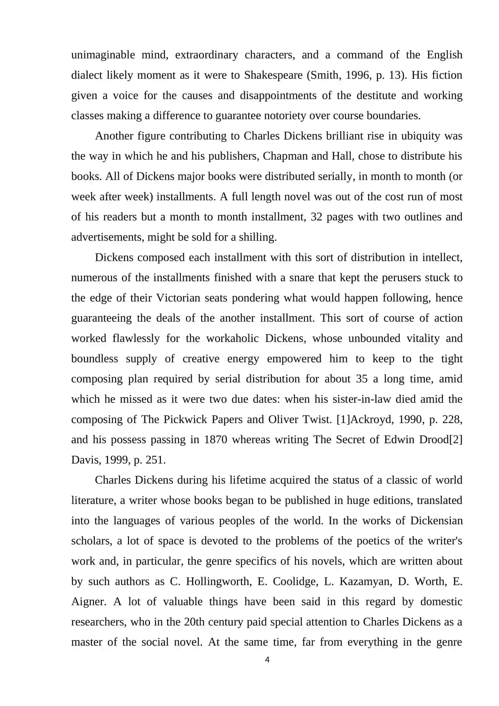 Linguistic and Semantic Peculiarities of Charles Dickens' Creative Works 4