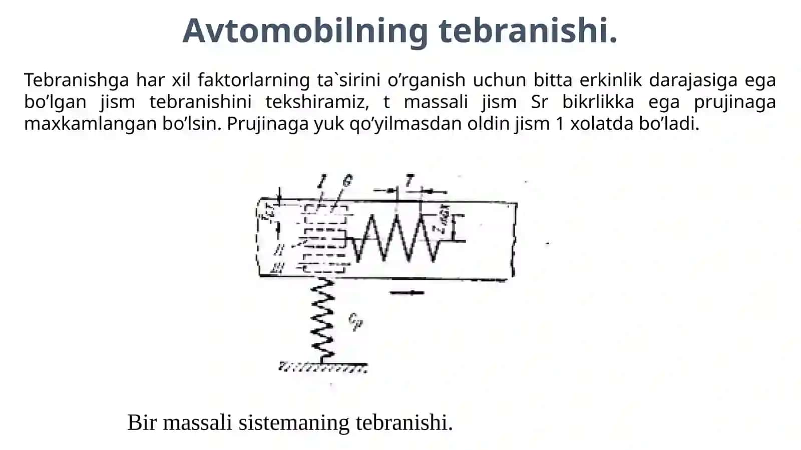 AVTOMOBILNING YURISH RAVONLIGI XUSUSIYATI 4