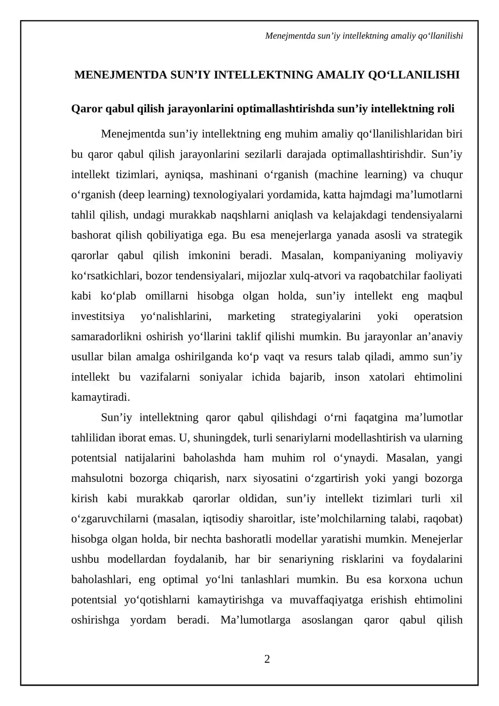 sunʼiy intellekt va menejment 4
