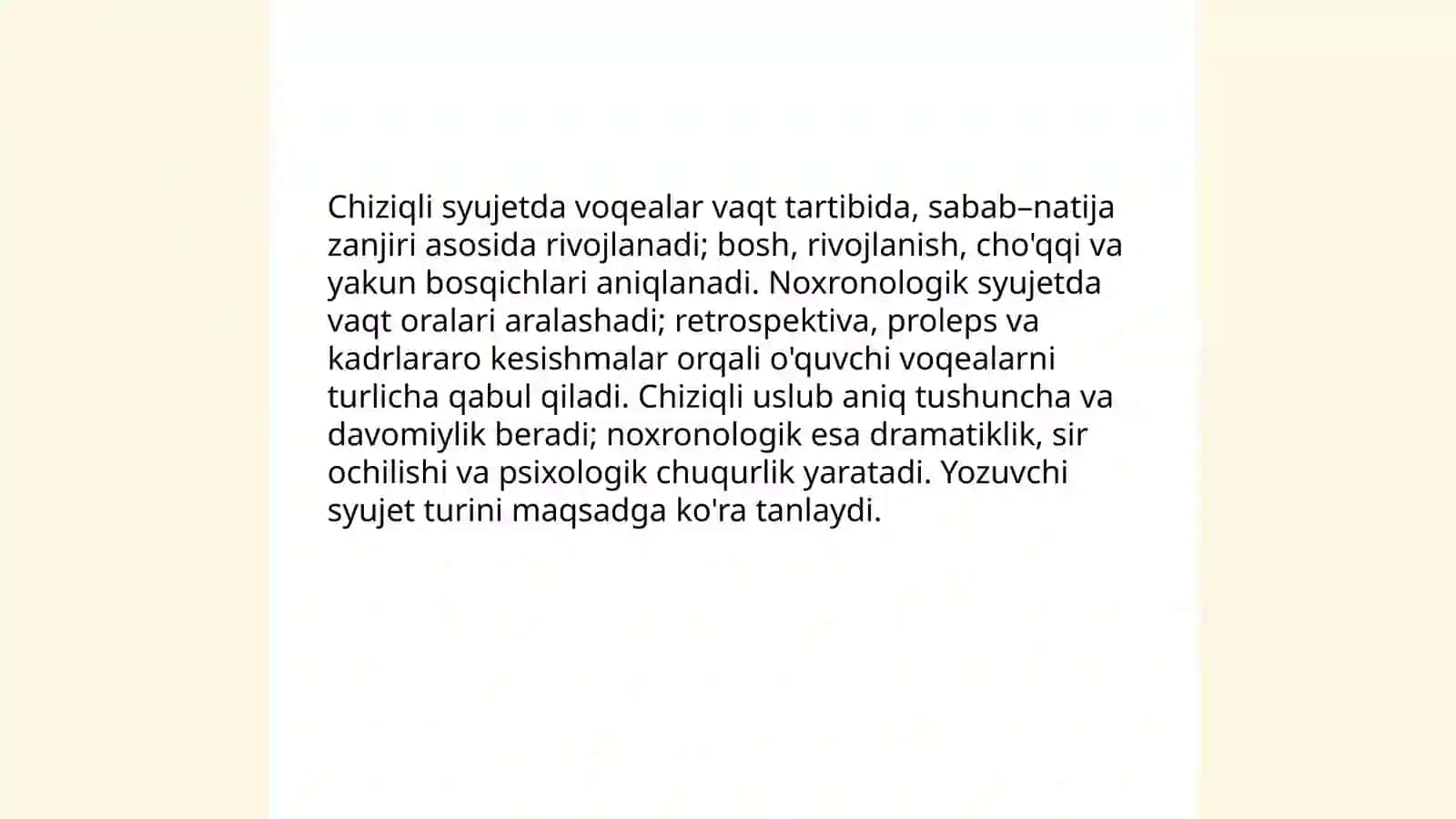 Badiiy asar syujeti 4