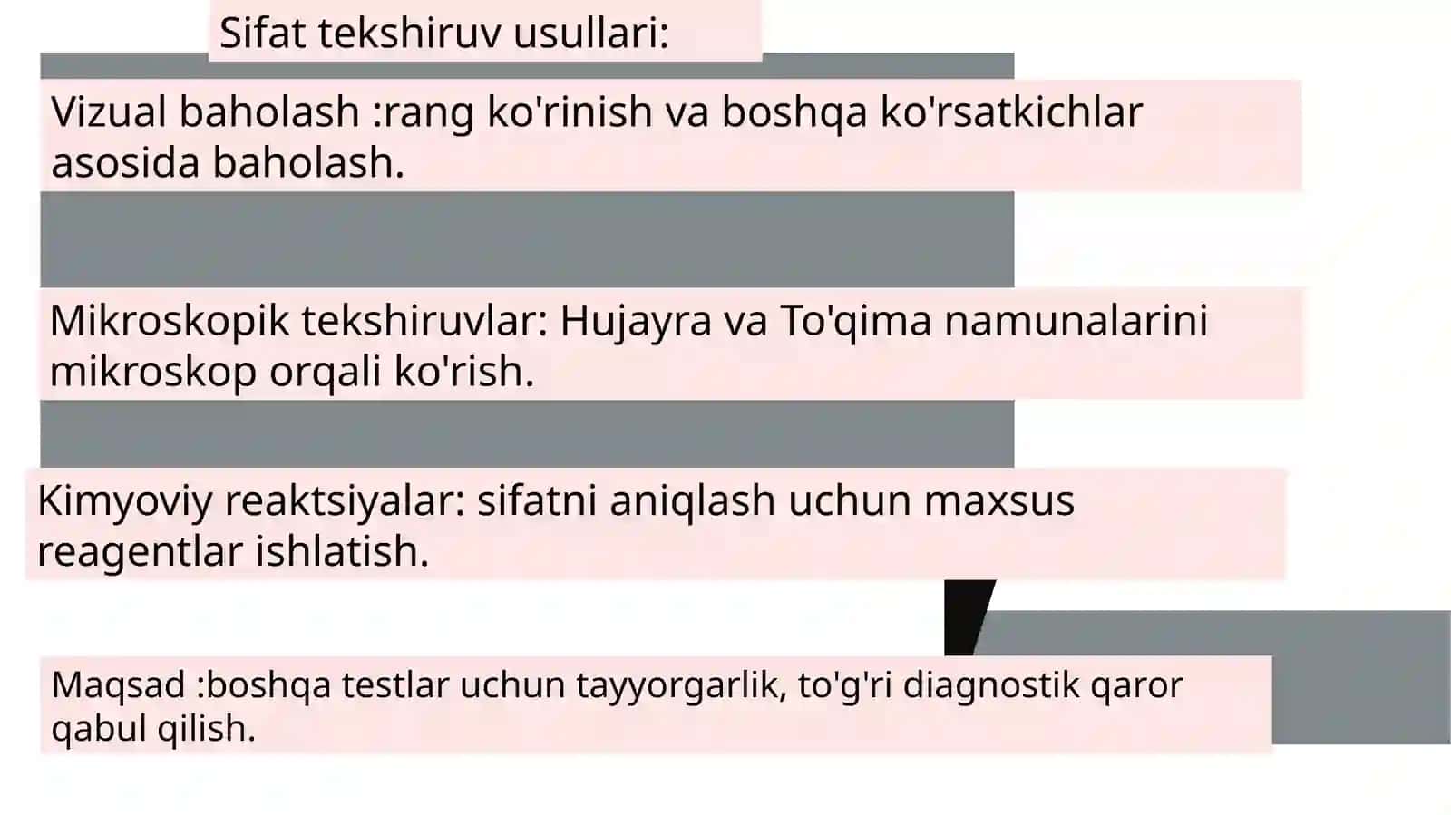 Klinik laborator diagnostikada miqdor va sifat tekshiruvi 4