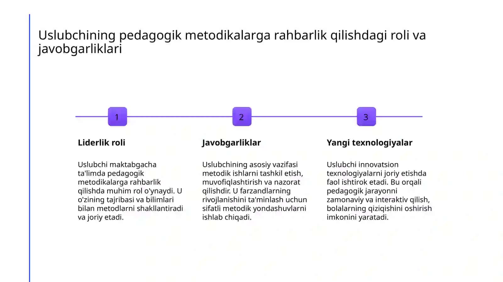 Maktabgacha ta'lim tashkiloti uslubchisining metodik ishlarga rahbarligi 4
