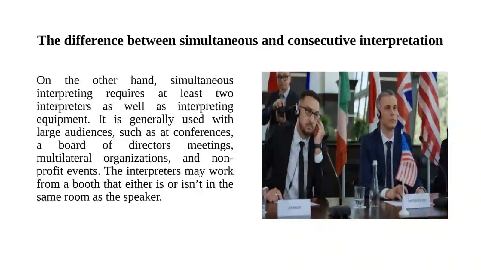 CONSECUTIVE TRANSLATION AND ITS PECULARITIES 4