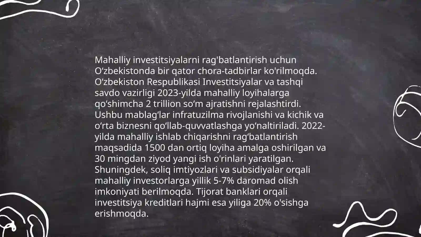 Investitsiyalari jalb qilish va ularni boshqarish 4