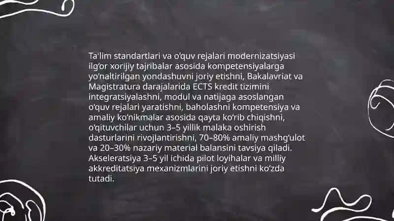 Talim tizimini ilģor xorijiy tajtibalar asosida takomillashtirish 4