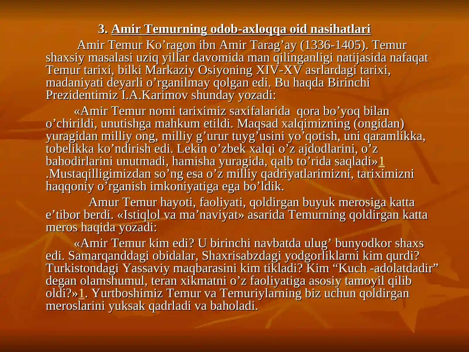 XIV-XVI asrlarda Movarounnahrda ta’lim-tarbiya va pedagogik fikrlar 4