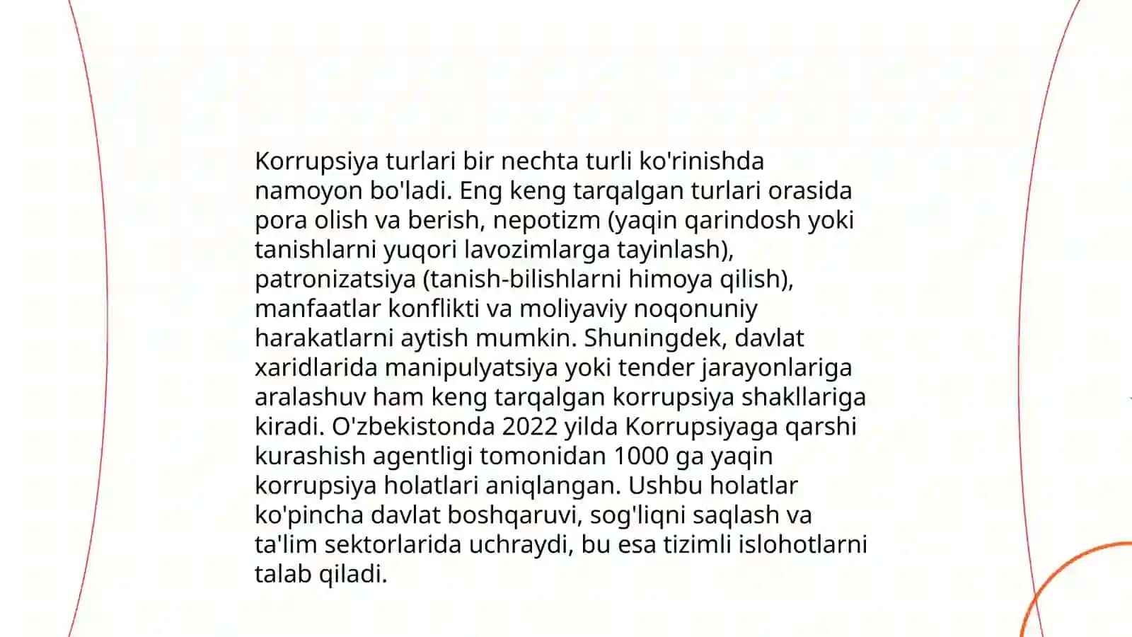 Korrupsiyaning mohiyati va uning oqibatlari 4