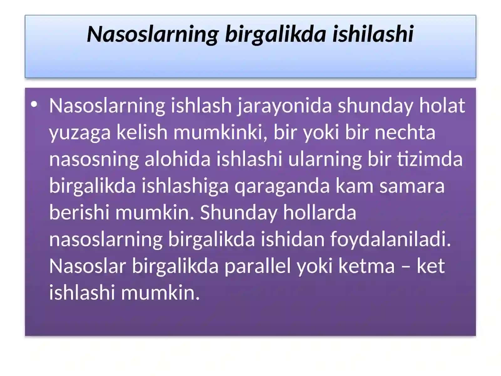 Vertikal nasoslarning qoʻlanlish soxalari 4