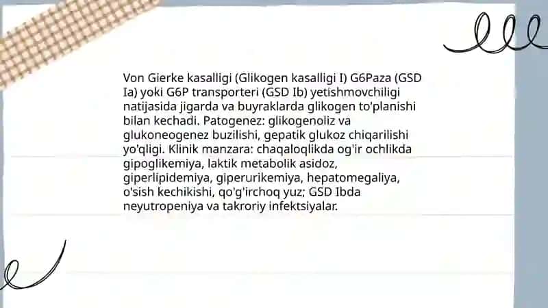 Glikagen kasalliklari 4