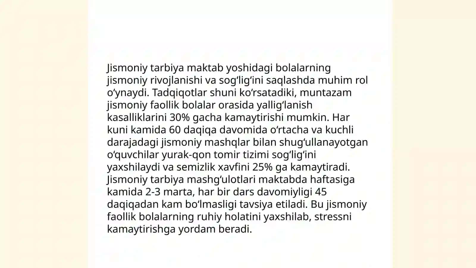 Maktab oʼtuvchilarining jismoniy tarbiyasi 4