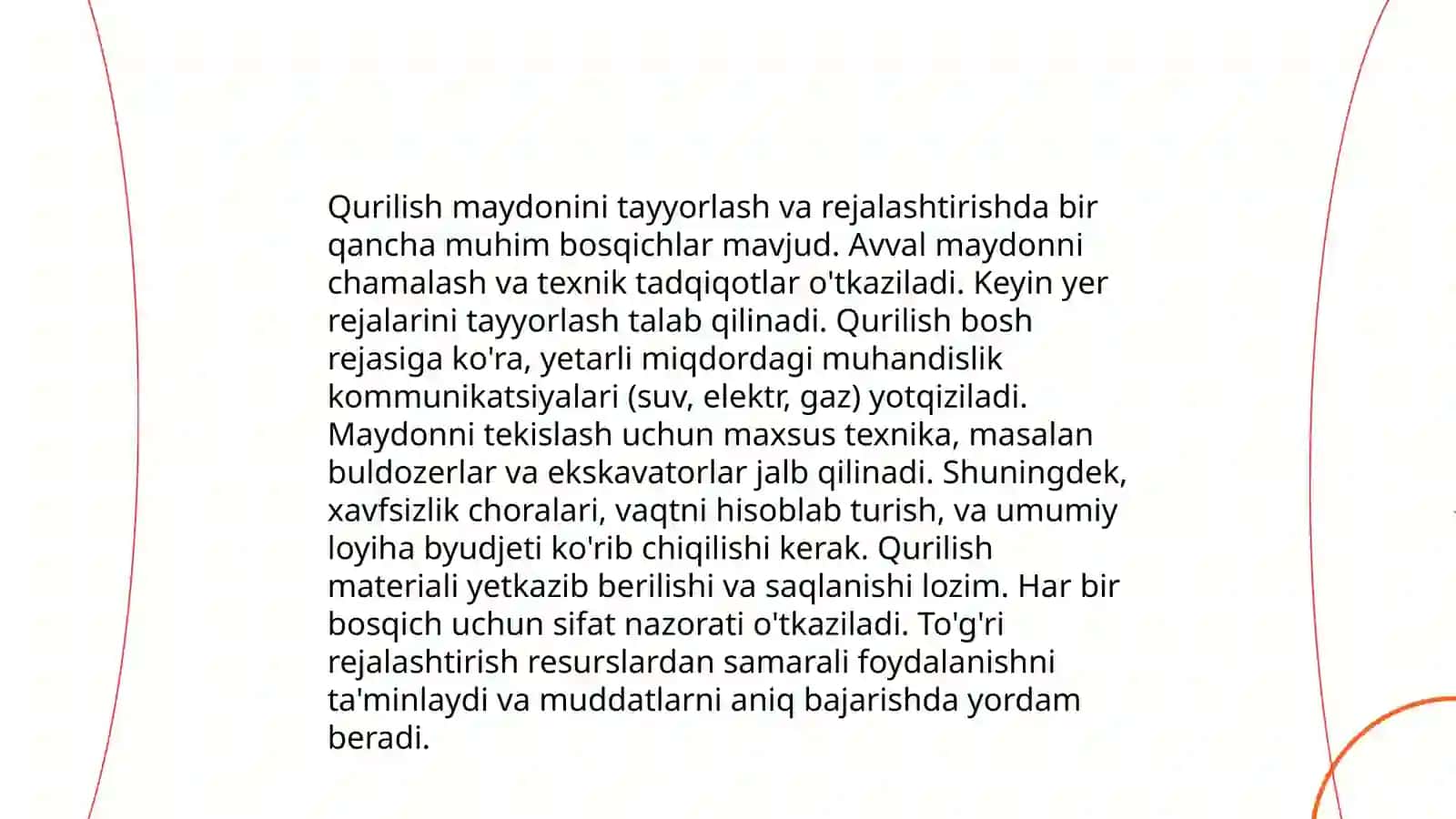 Qurilishda loyiha hujjatlarini tayyorlash 4