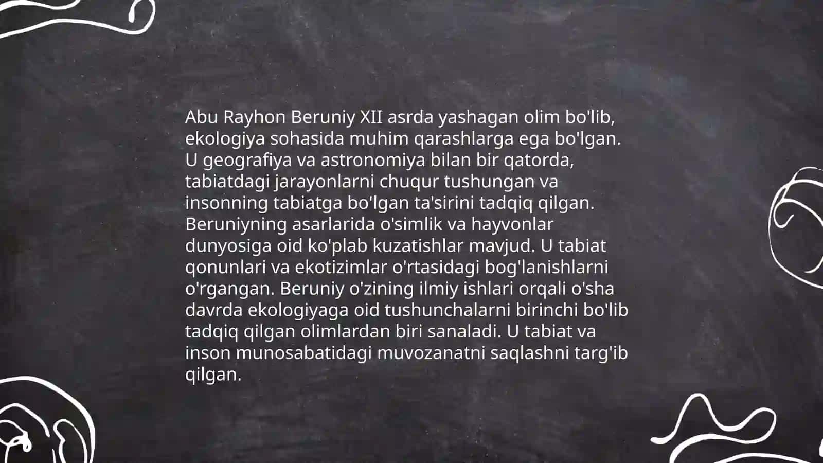 Markaziy osiyolik allomalarning tabiat va ekologiya haqidagi fikirlari 4