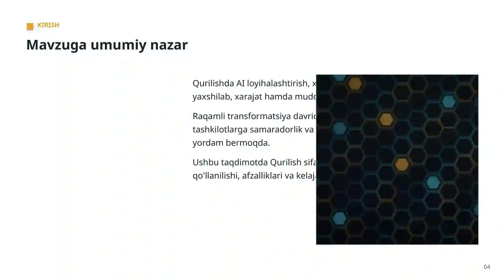 Sun'iy intellekt bo'yicha professional taqdimot 4