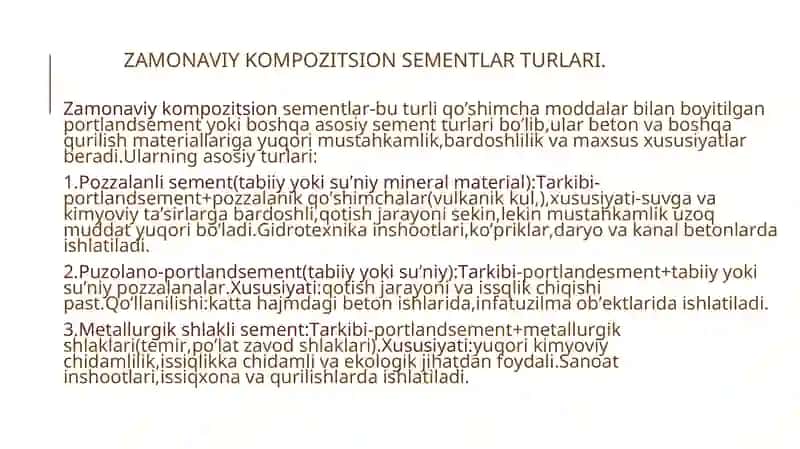 Kopmozitsion sement 4